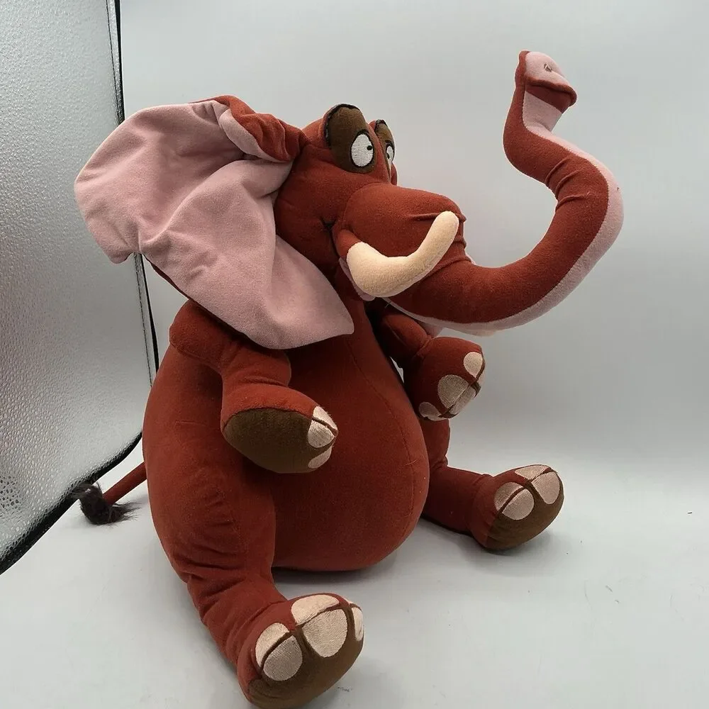 Disney Tarzan Tantor Elephant Plush 17” Large Vintage 1999 Stuffed Animal